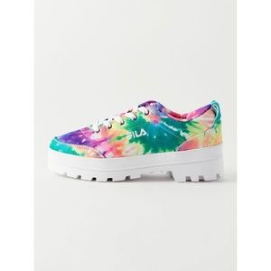 NWT Fila Theme Low Tie-Dye Sneaker